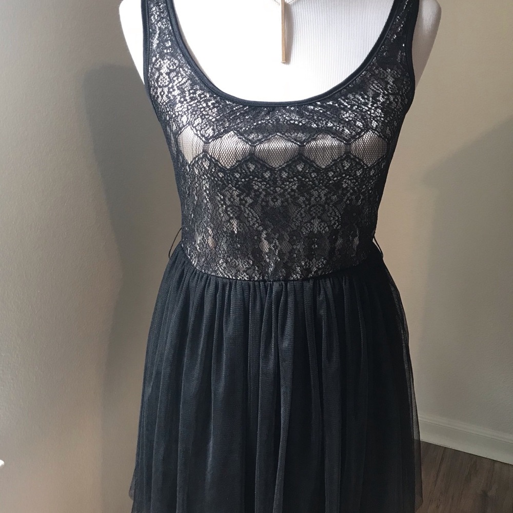 Wet Seal, Tulle Black Dress